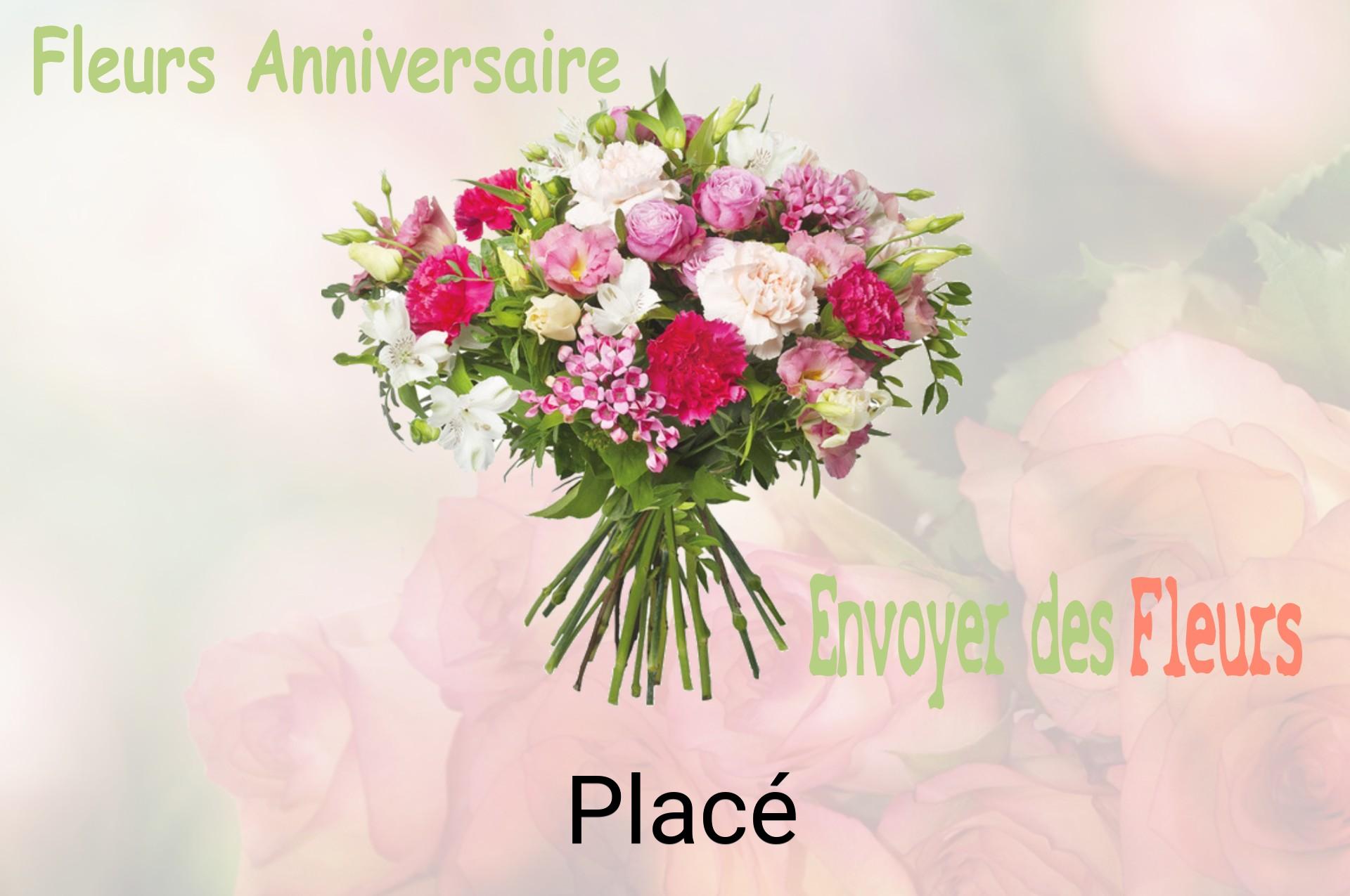 Bouquet de fleurs d’anniversaire livré à Placé